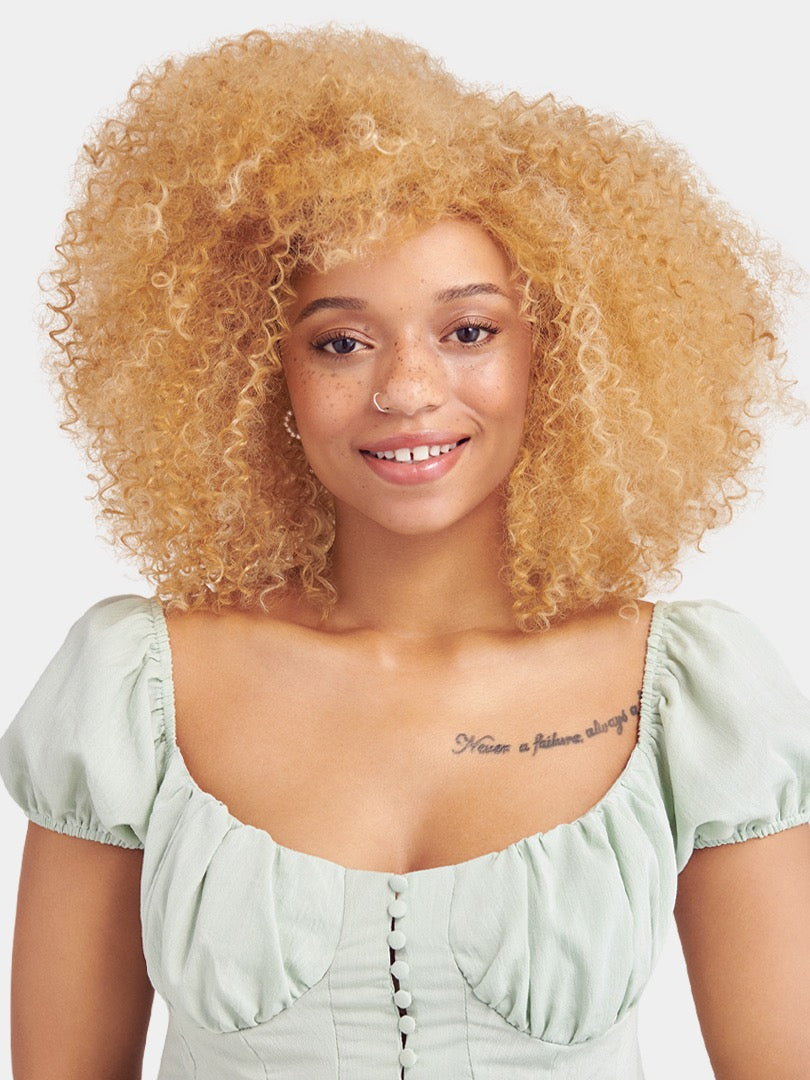 Saemoshi Half Wig Kinky Curl 14" Kyra