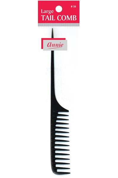 Annie Large Tail Comb Single Pack Black