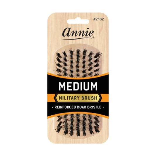 Annie Medium Bristle Military Brush Boar Bristle