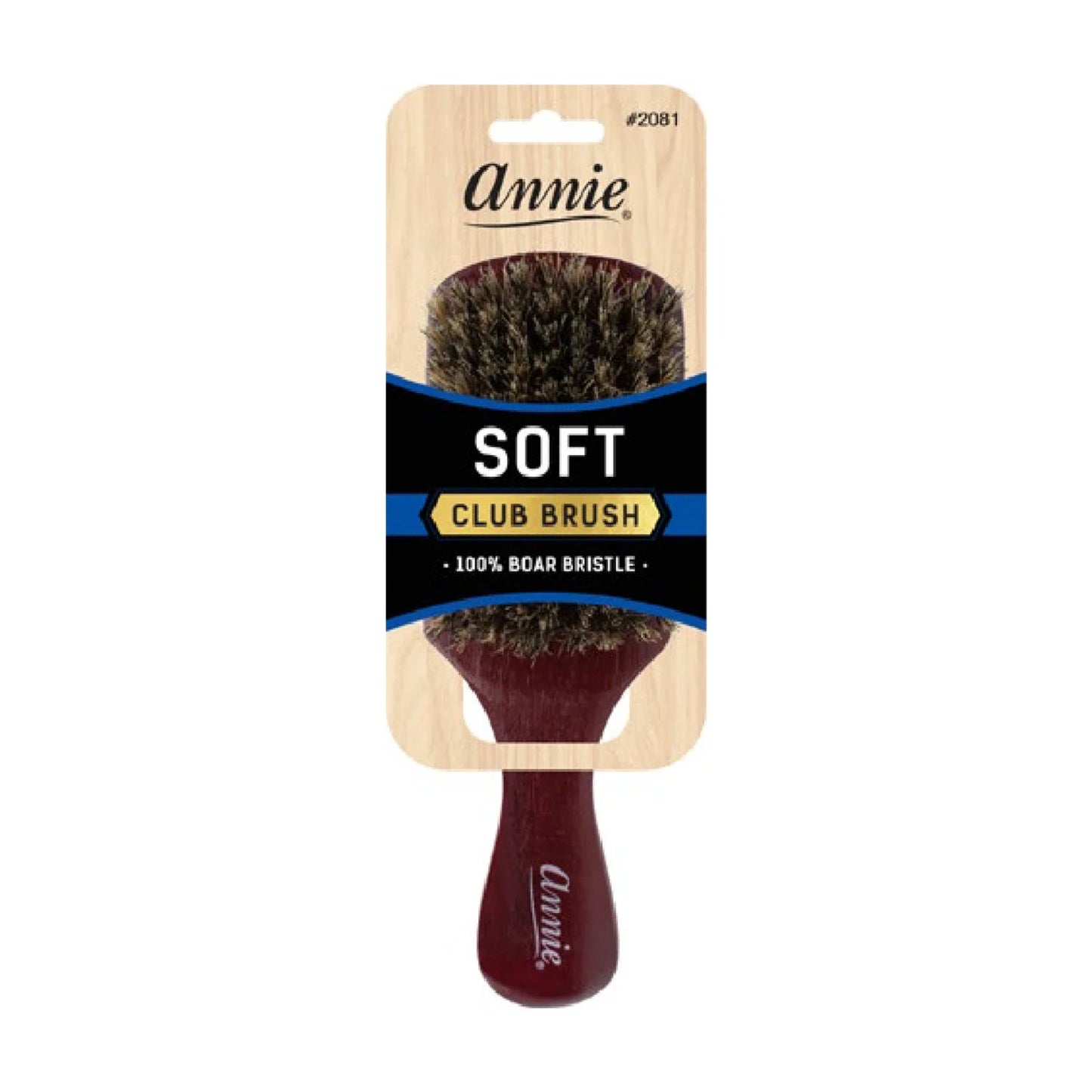 Annie Soft Bristle Boar Club Brush