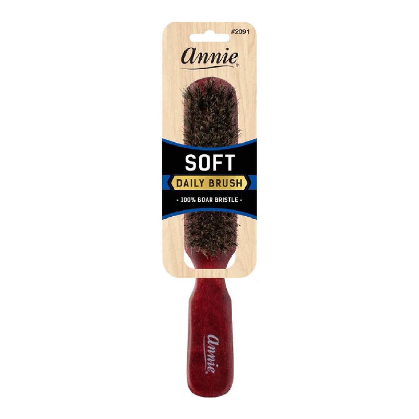 Annie Soft Bristle Boar Daily Brush