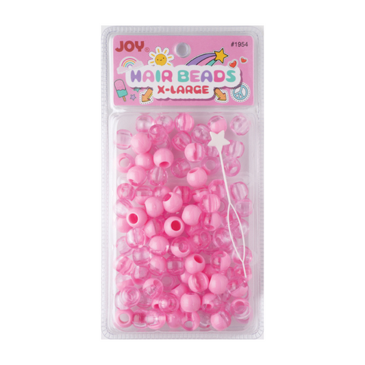 Joy Hair Beads XL Two Tone 01954 Pastel Pink