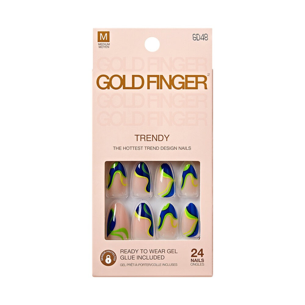 Gold Finger Trendy Nail - VIP