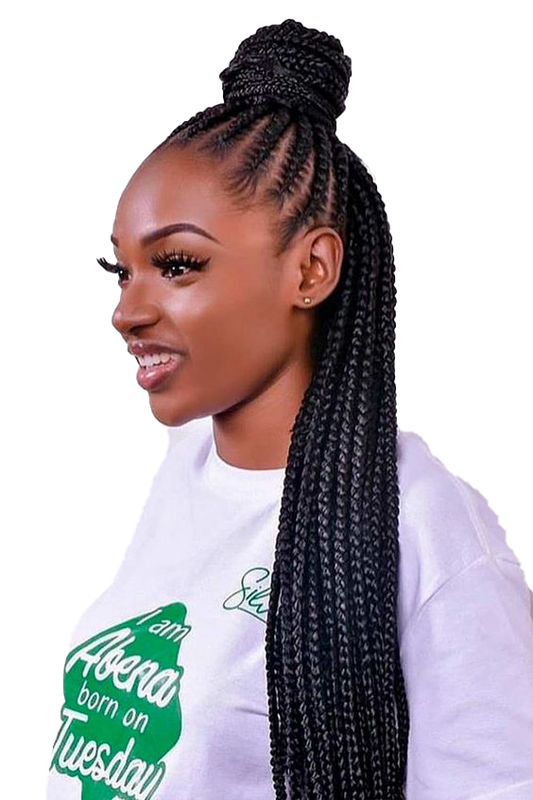 Braid Style #A05: Braid Bun w/ Singles 4hr