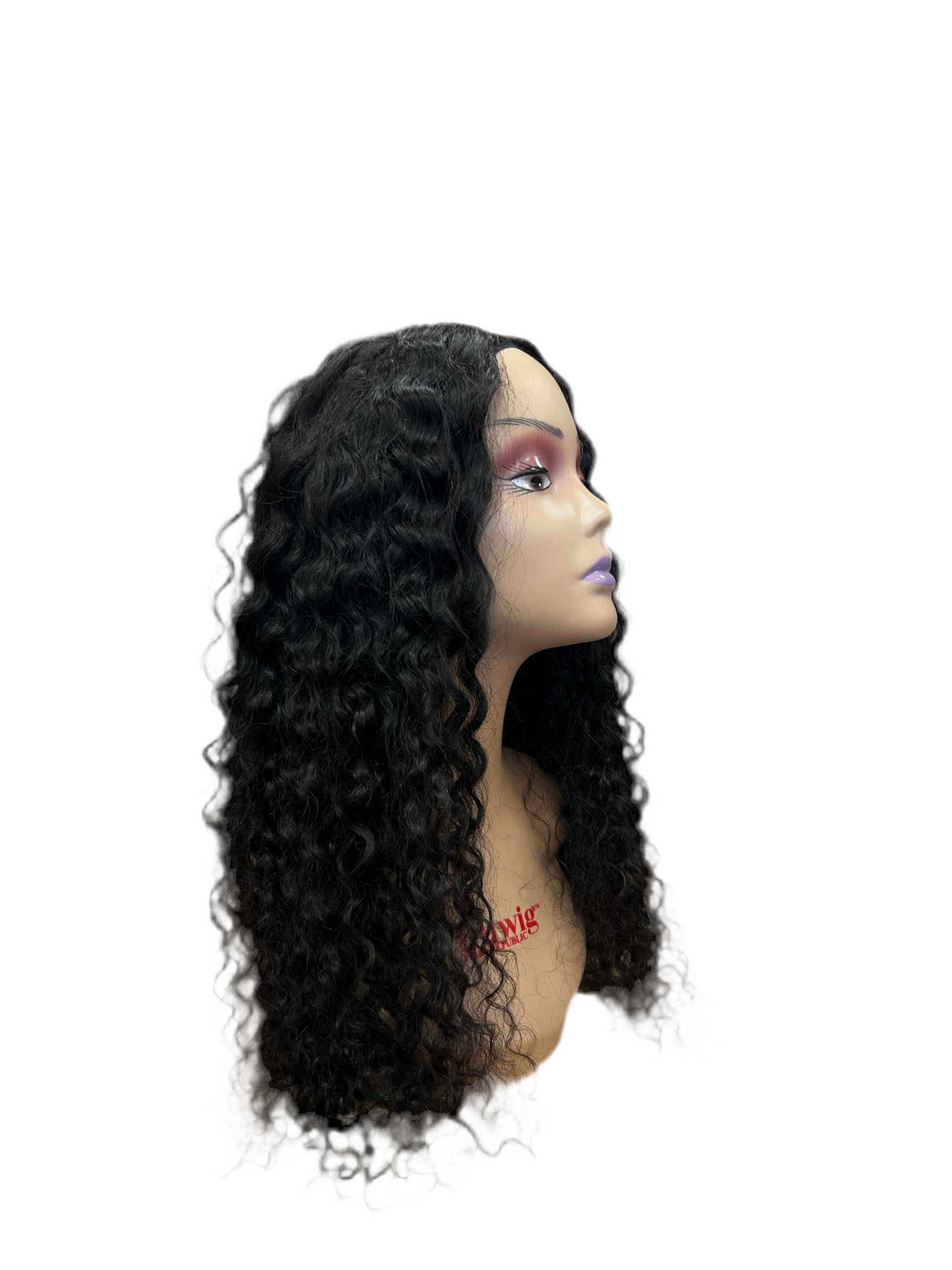Beauty Logic V Part Human Hair Wig Water Wave 20"