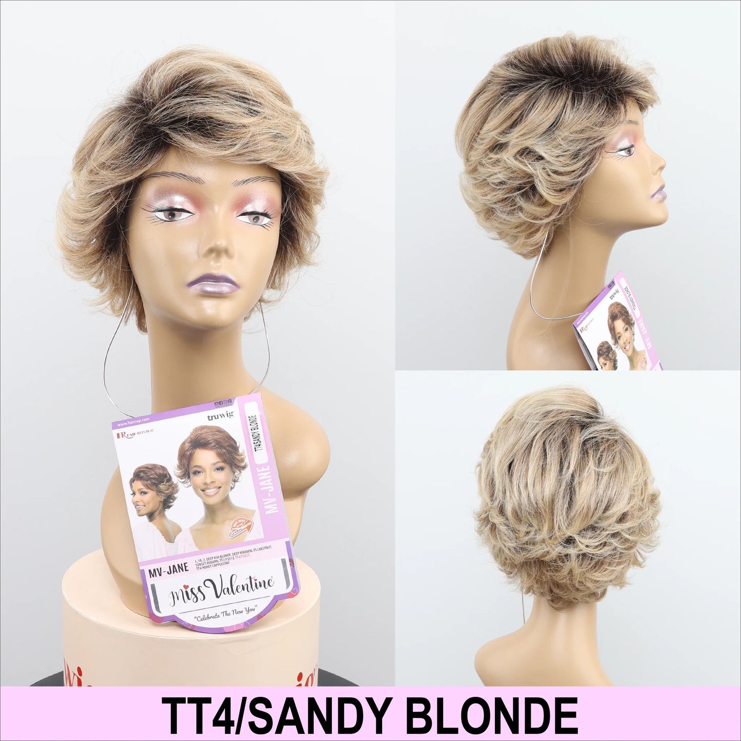 HR Miss Valentine Jane Full Cap Wig