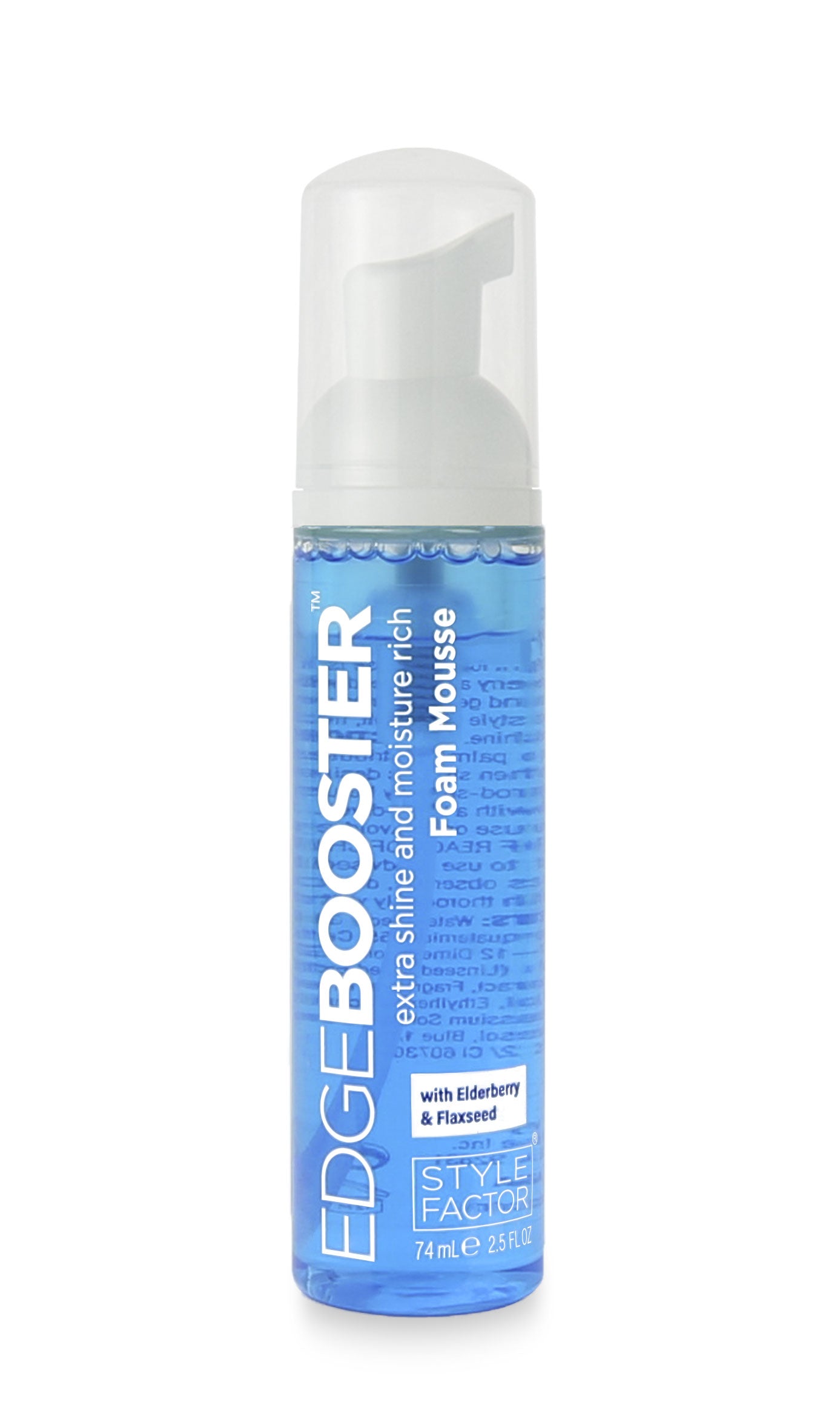 Edge Booster Foam Mousse Elderberry & Flaxseed