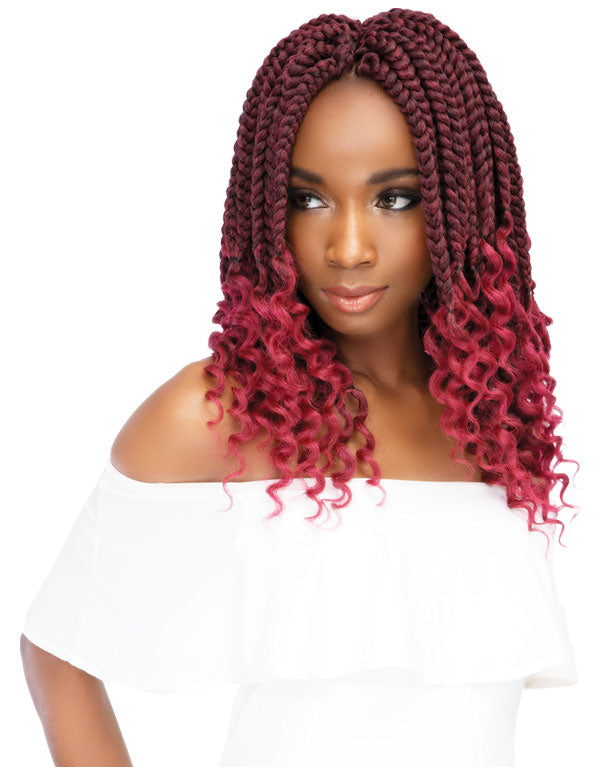 Janet Box Braid Curly 12"