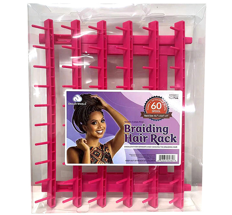 Dream Braiding Hair Rack Organizer