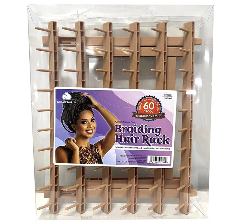 Dream Braiding Hair Rack Organizer