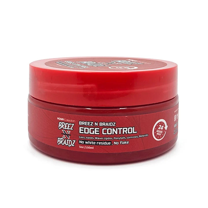 BREEZ N BRAIDZ Edge Control Red 5oz