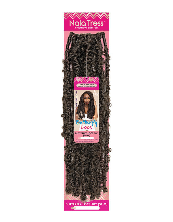 Janet Butterfly Locs Slim 18"