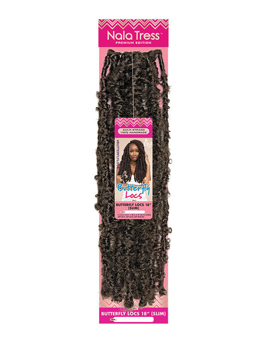 Janet Butterfly Locs Slim 18"