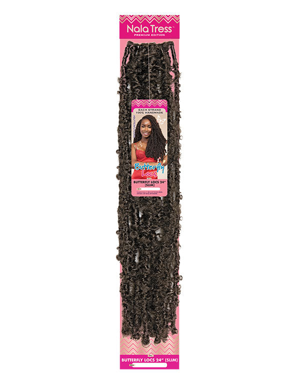 Janet Butterfly Locs Slim 24"