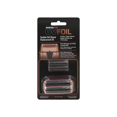 Babyliss UV Shaver Double Foil Cutter Rose Gold