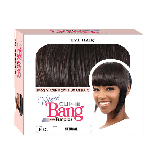 EVE Veloce Clip In Bang Human Hair