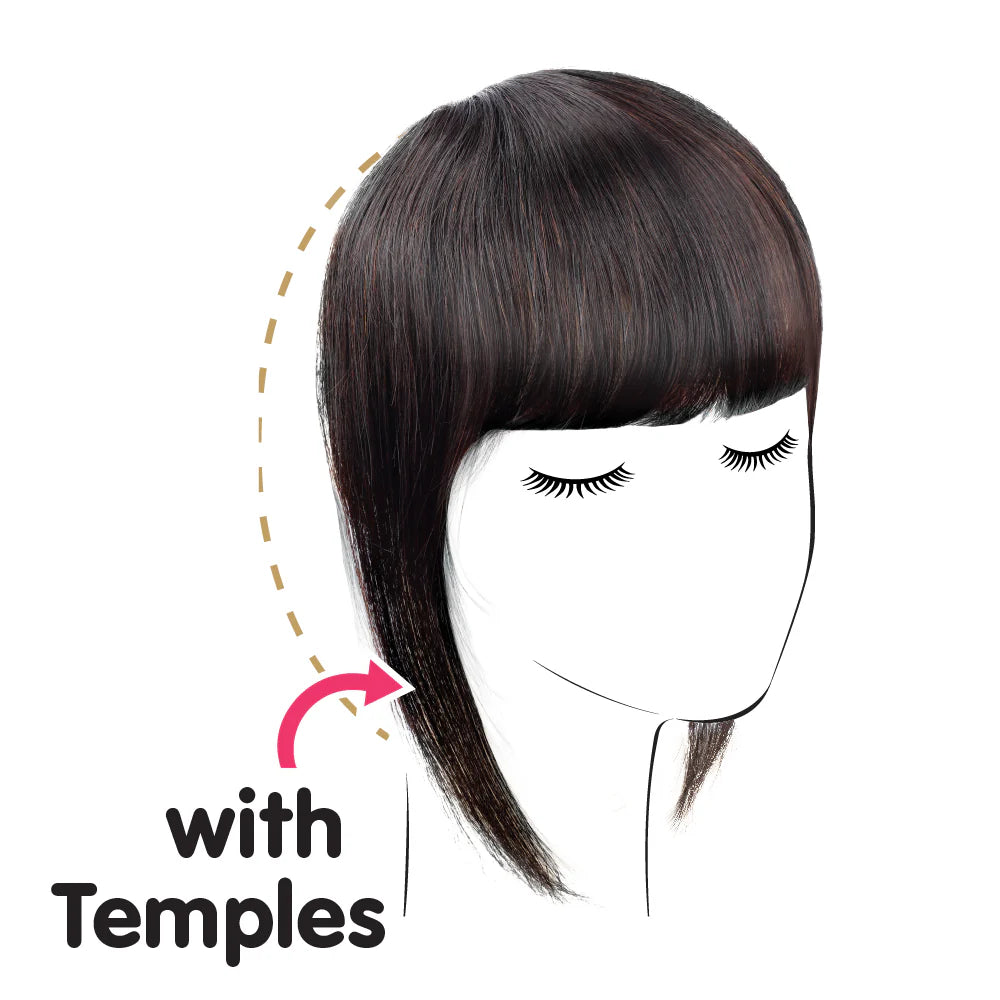 EVE Veloce Clip In Bang Human Hair