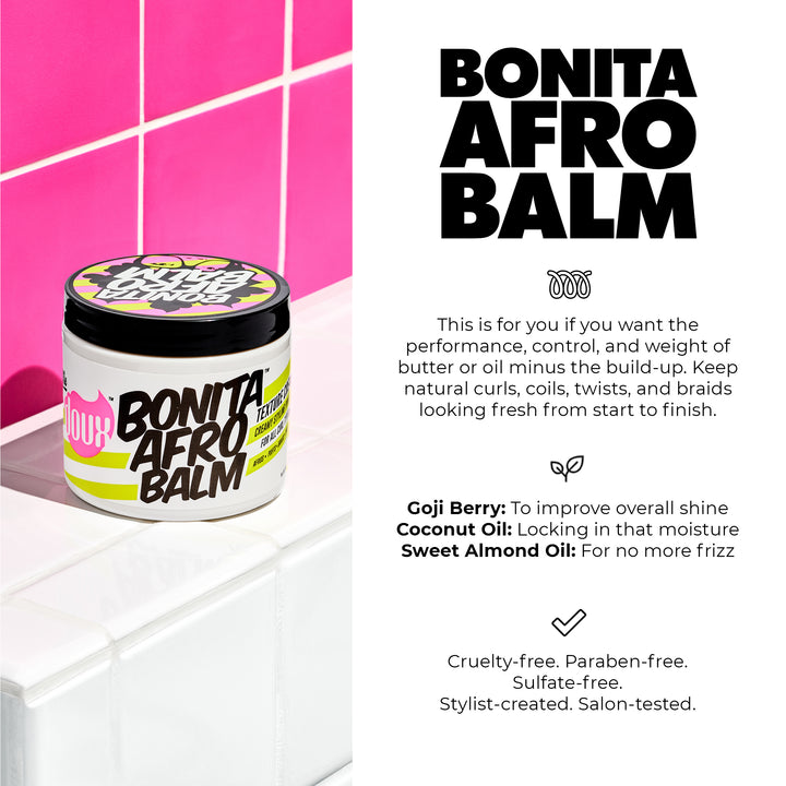 The Doux Bonita Afro Balm Texture Cream 16oz