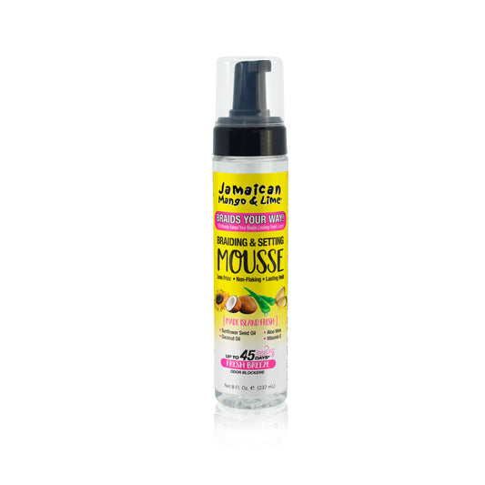 Jamaican Mango Lime BYW Braid & Setting Mousse 8 FL oz