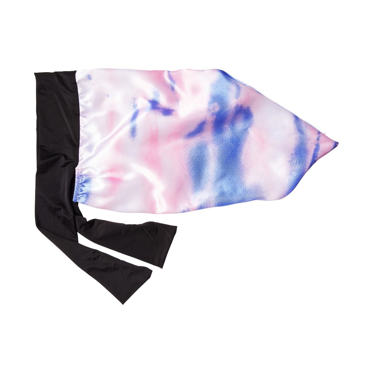 RED Kids Satin Braid Bonnet Tie Dye 2