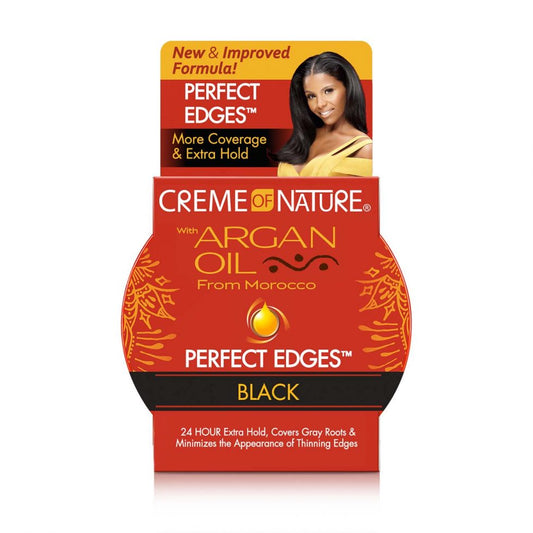 Creme of Nature Argan Oil Perfect Edges Black 2.25oz