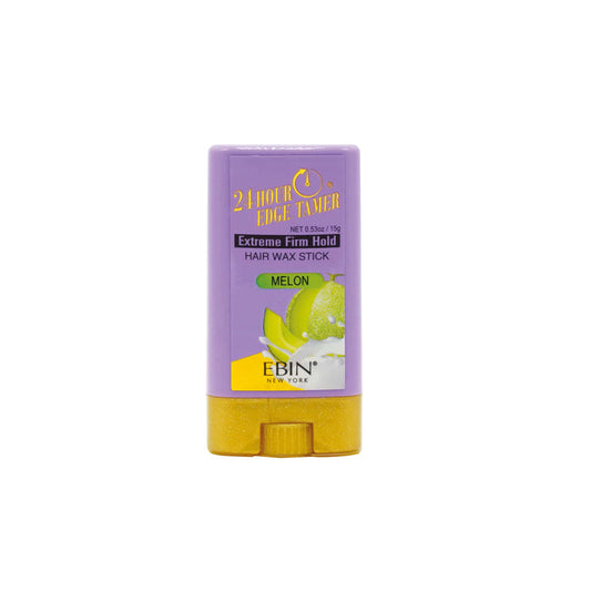 EBIN 24 HR Sleek Hair Wax Stick Melon 0.5 oz
