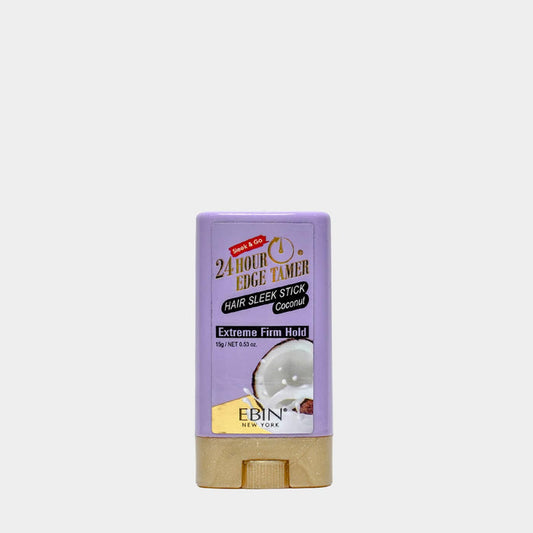 EBIN 24 HR Sleek Hair Wax Stick Coconut 0.5 oz
