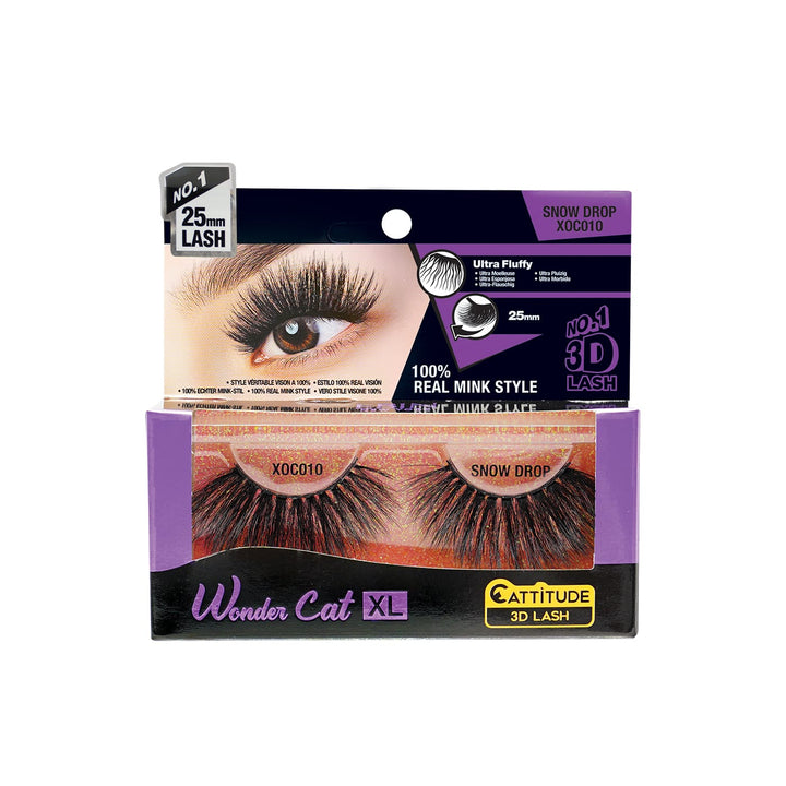 EBIN Eyelashes Wonder Cat Snow Drop