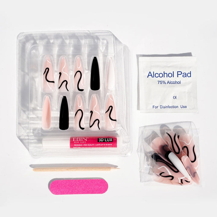 EBIN 3D Nails Lux Freestyle