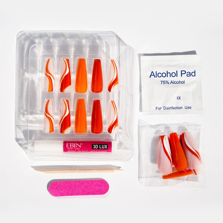 EBIN 3D Nails Lux Bloody Mary