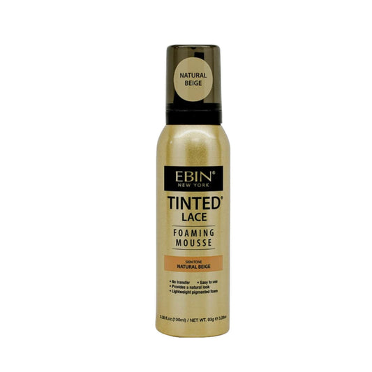 EBIN Tinted Lace Foaming Mousse Natural Beige 3.38 oz