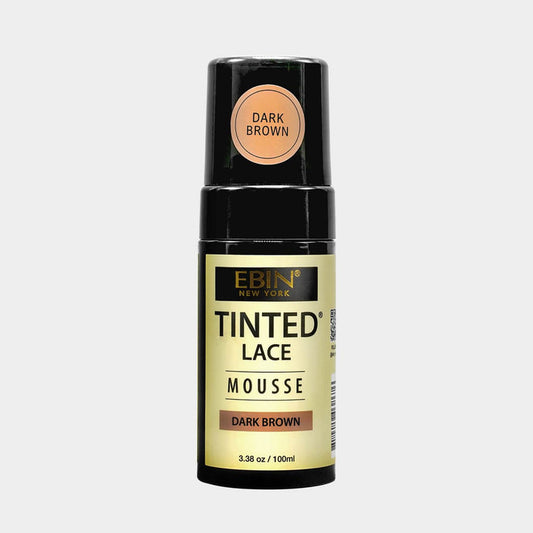 EBIN Tinted Lace Mousse Dark Brown 3.38 oz