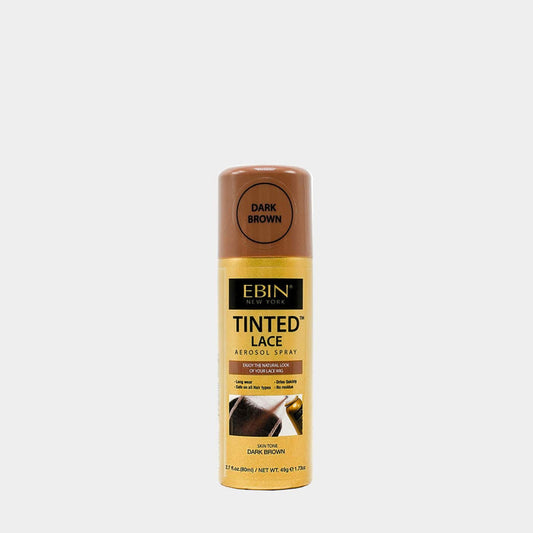 EBIN Tinted Lace Aerosol Spray Dark Brown 2.7 fl oz