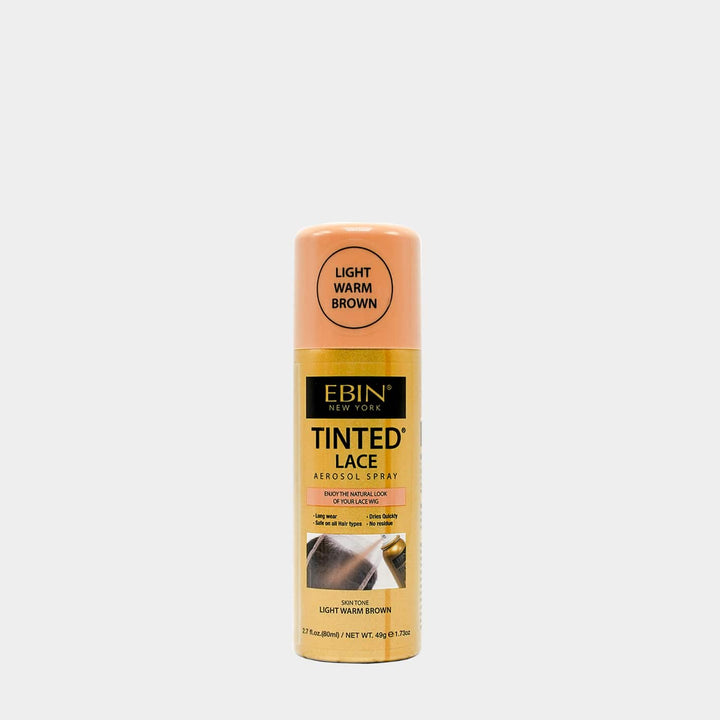 EBIN Tinted Lace Aerosol Spray Light Warm Brown 2.7 fl oz