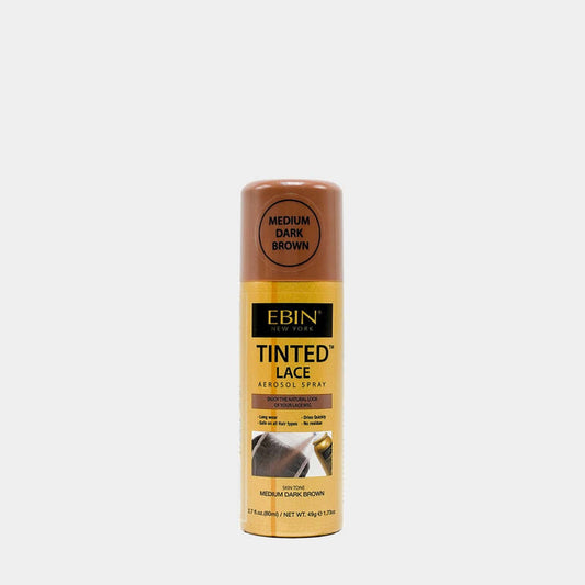 EBIN Tinted Lace Aerosol Spray Medium Dark Br 2.7 fl oz