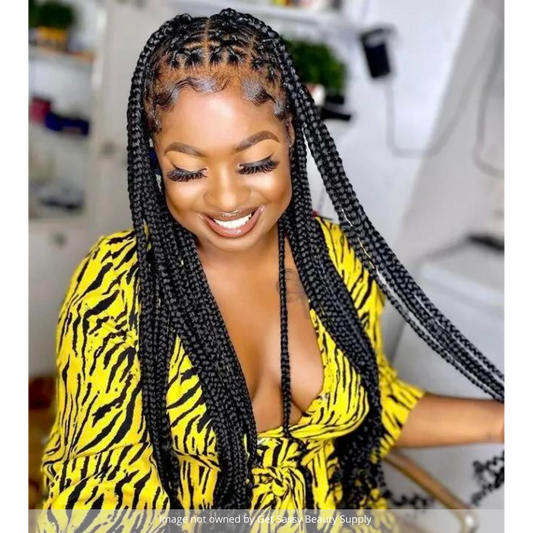 Braid Style #A04:  Criss Cross Knotless Braids 4hr