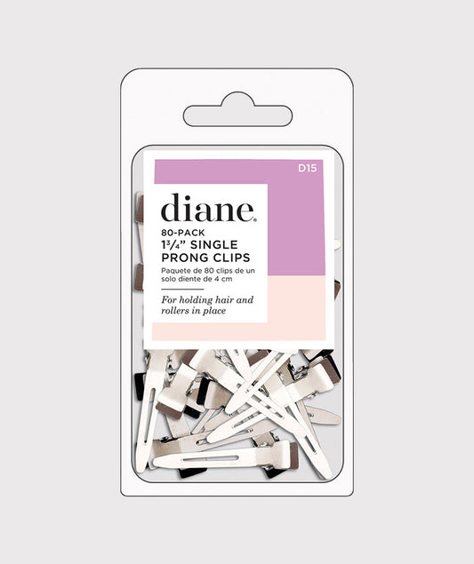 Diane Single Prong Clips 1-3/4" 80 Count