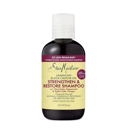 Shea Moisture Jamaican Black Castor Oil Strengthen & Restore Shampoo 3.2oz