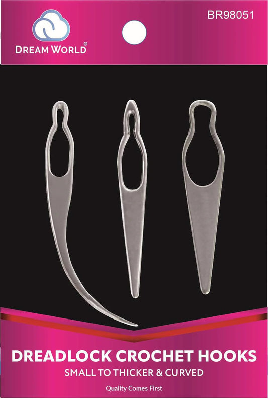 Dream Dreadlock Crochet Hooks 3pc