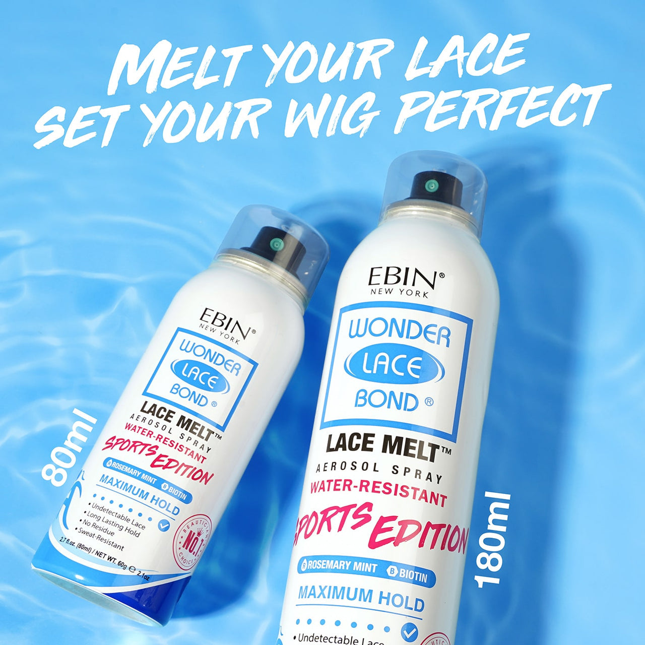 EBIN Wonder Lace Bond Lace Melt Aerosol Spray Sports Edition