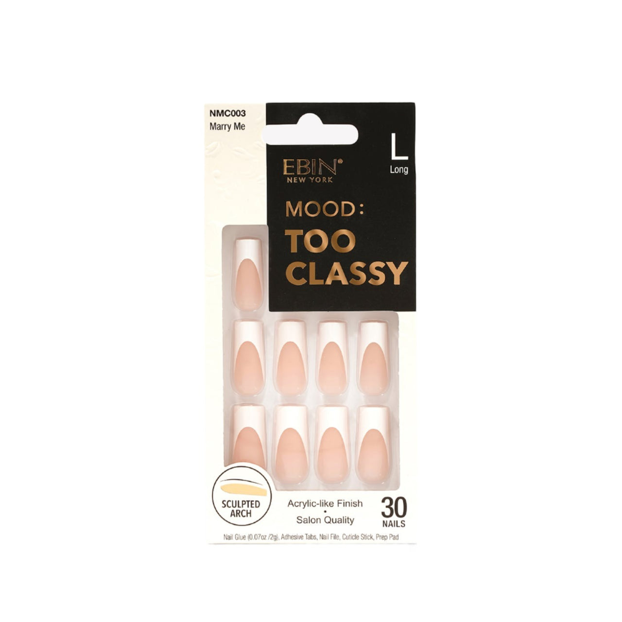 EBIN Too Classy Nails - Marry Me