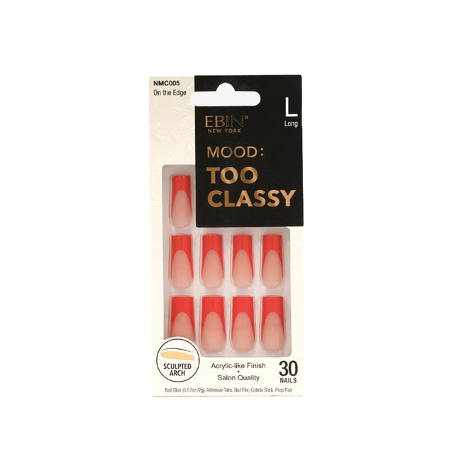 EBIN Too Classy Nails - On The Edge