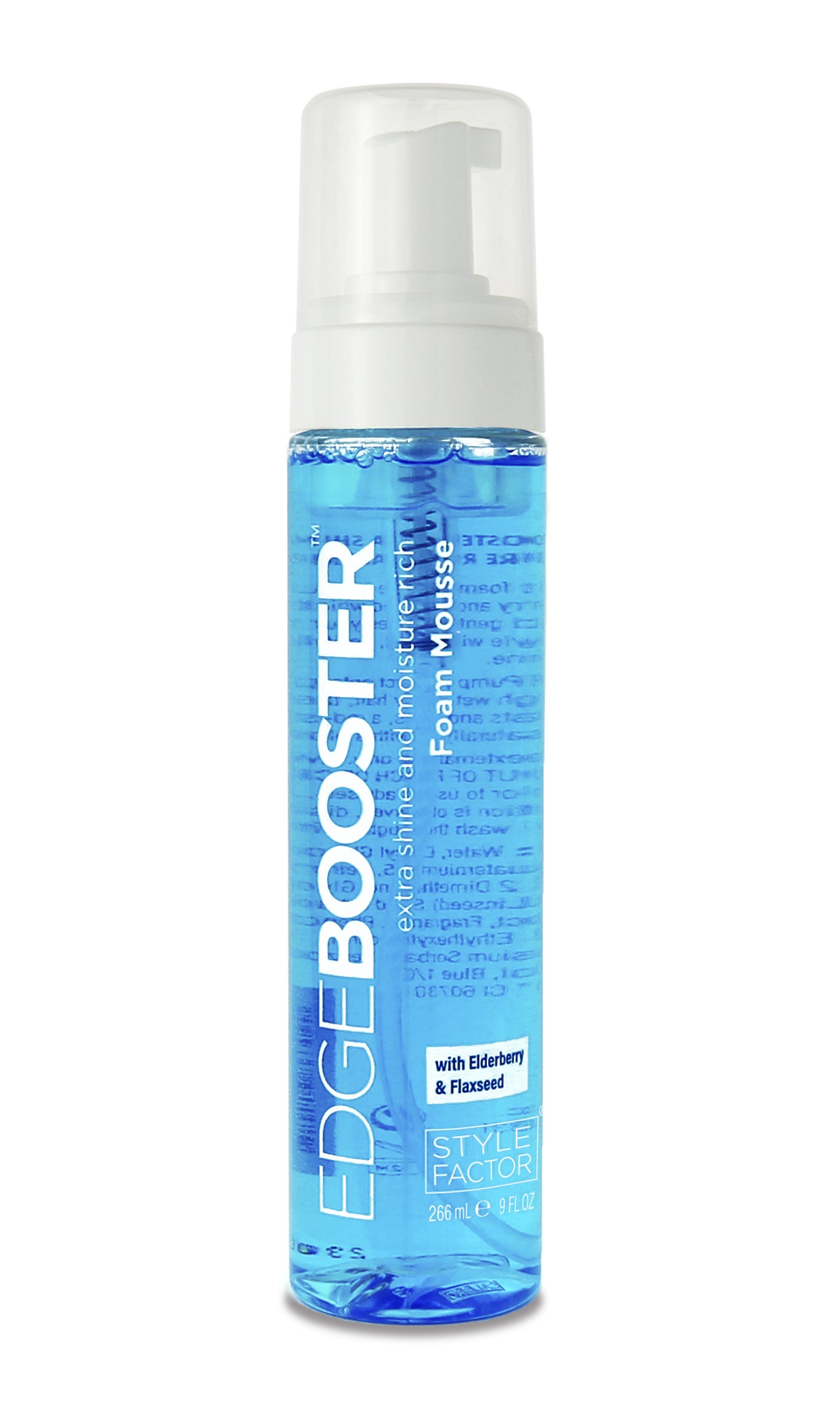 Edge Booster Foam Mousse Elderberry & Flaxseed