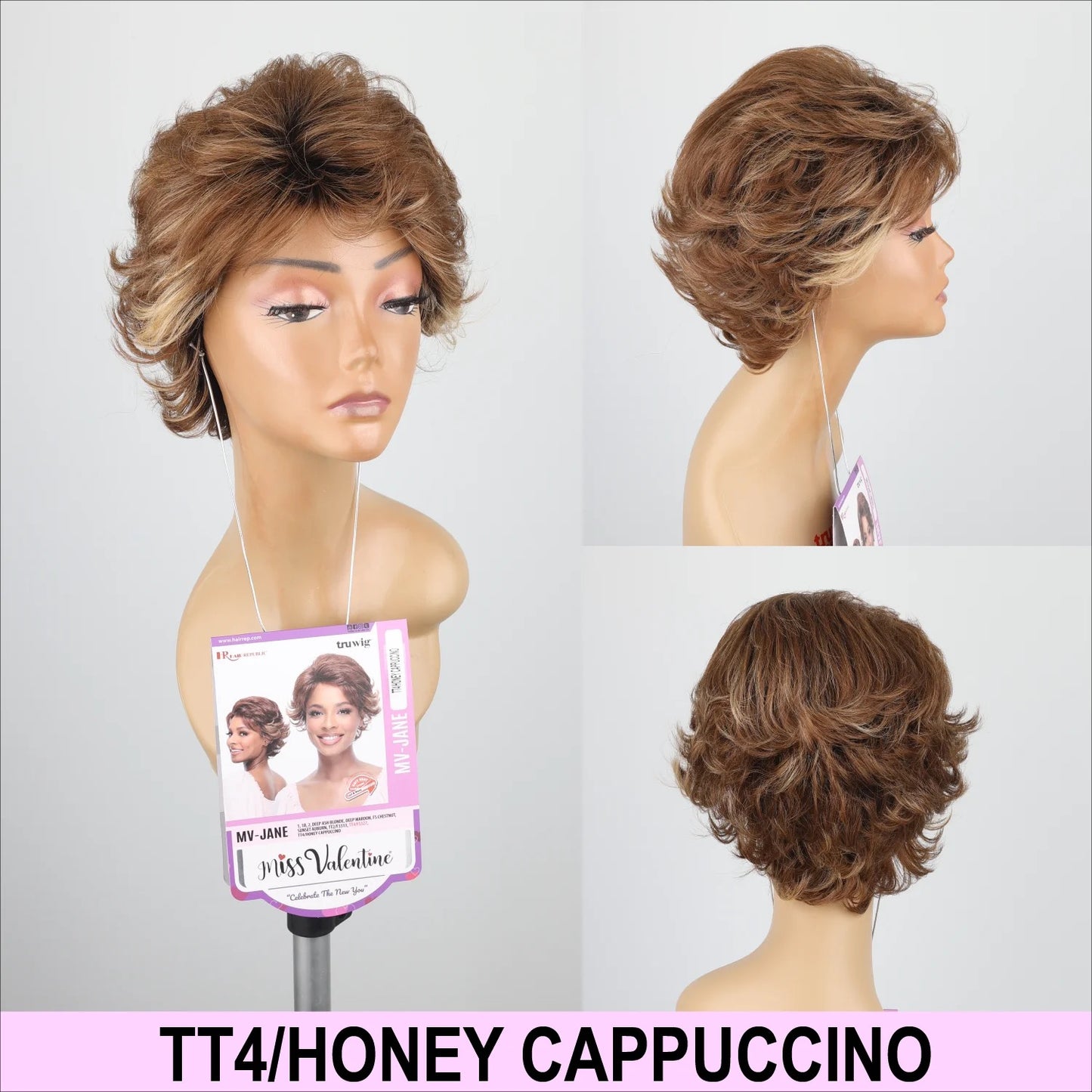 HR Miss Valentine Jane Full Cap Wig