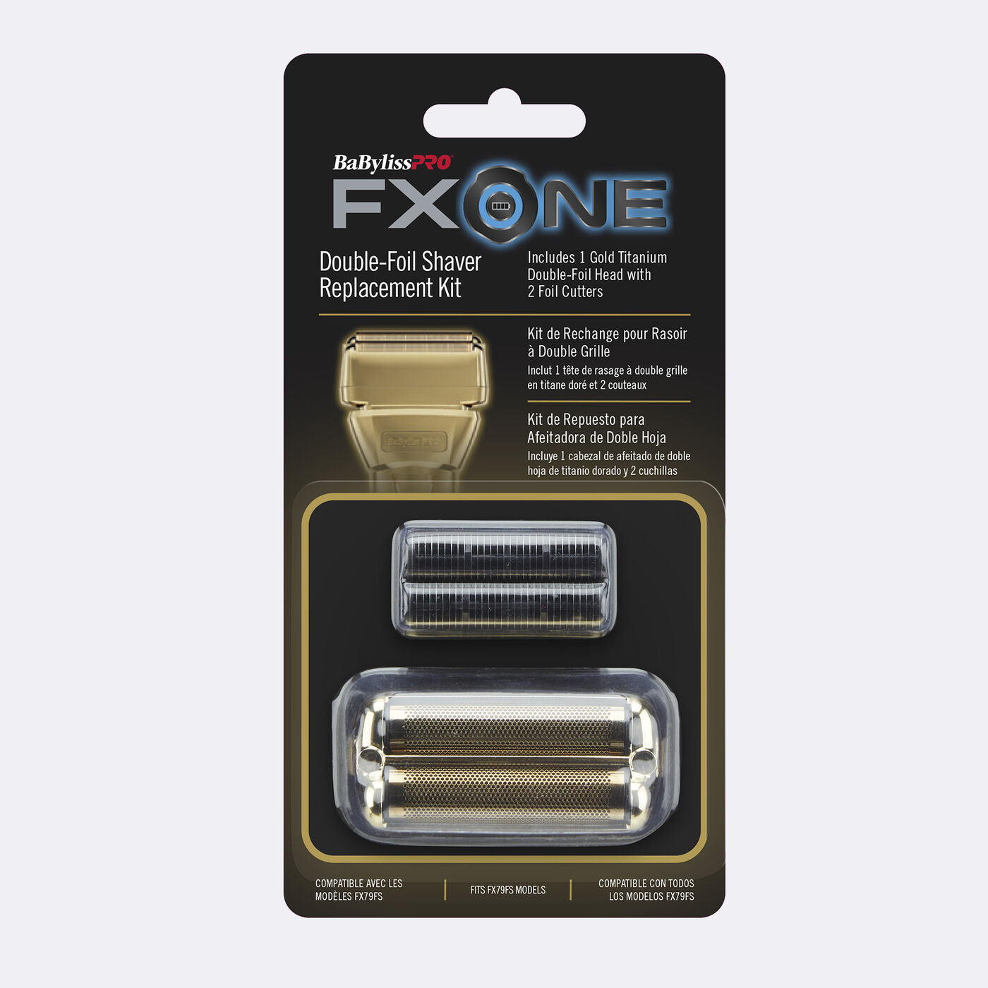 Babyliss PRO FXONE Double Foil and Cutter Replacement Gold