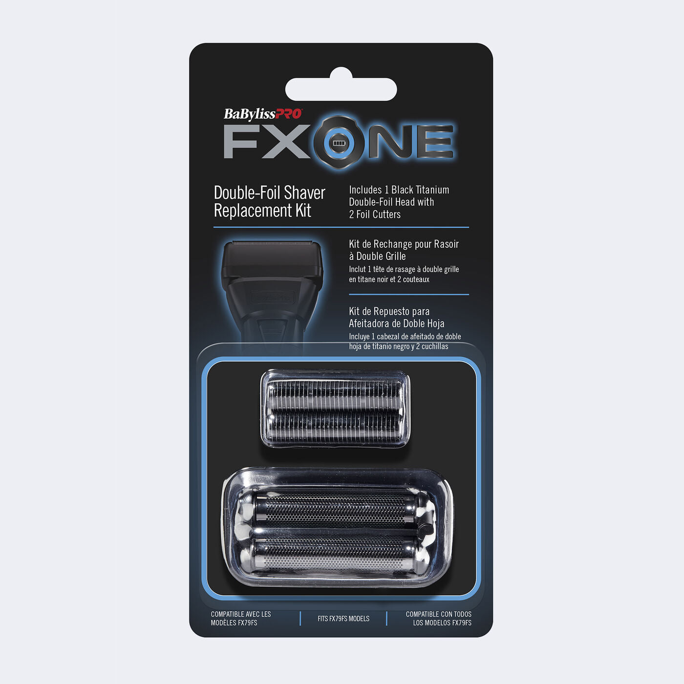 Babyliss PRO FXONE Double Foil and Cutter Replacement Black