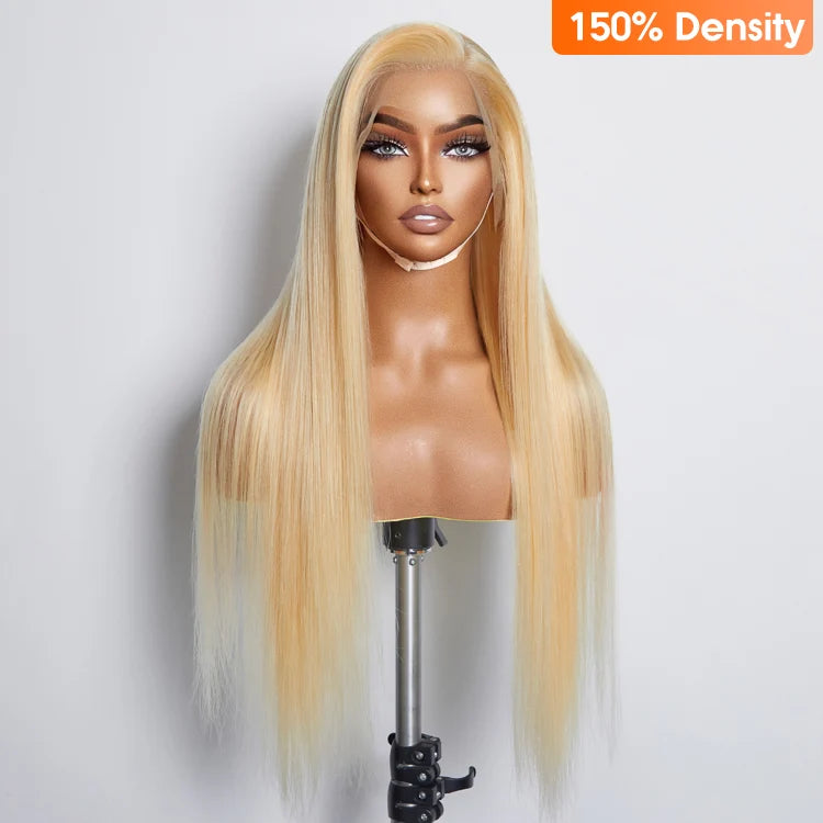 TH Lace Frontal Wig 13x4 Straight Human Hair