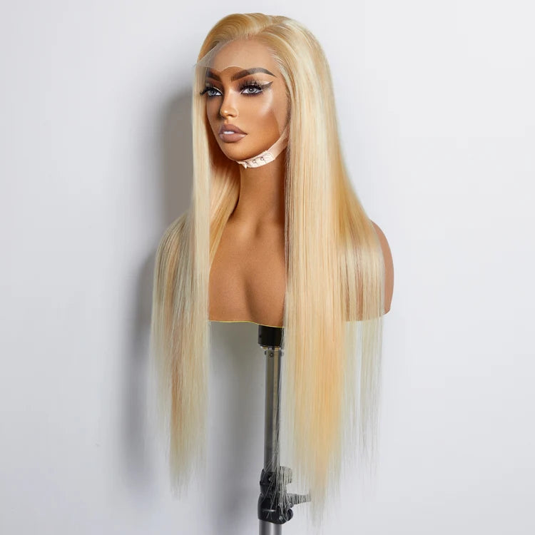 TH Lace Frontal Wig 13x4 Straight Human Hair