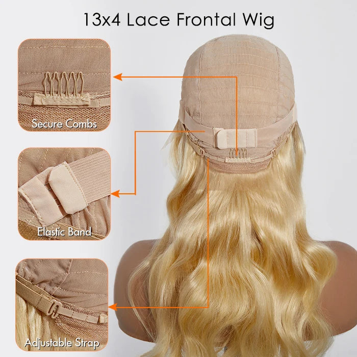 TH Lace Frontal Wig 13x4 Body Wave Human Hair