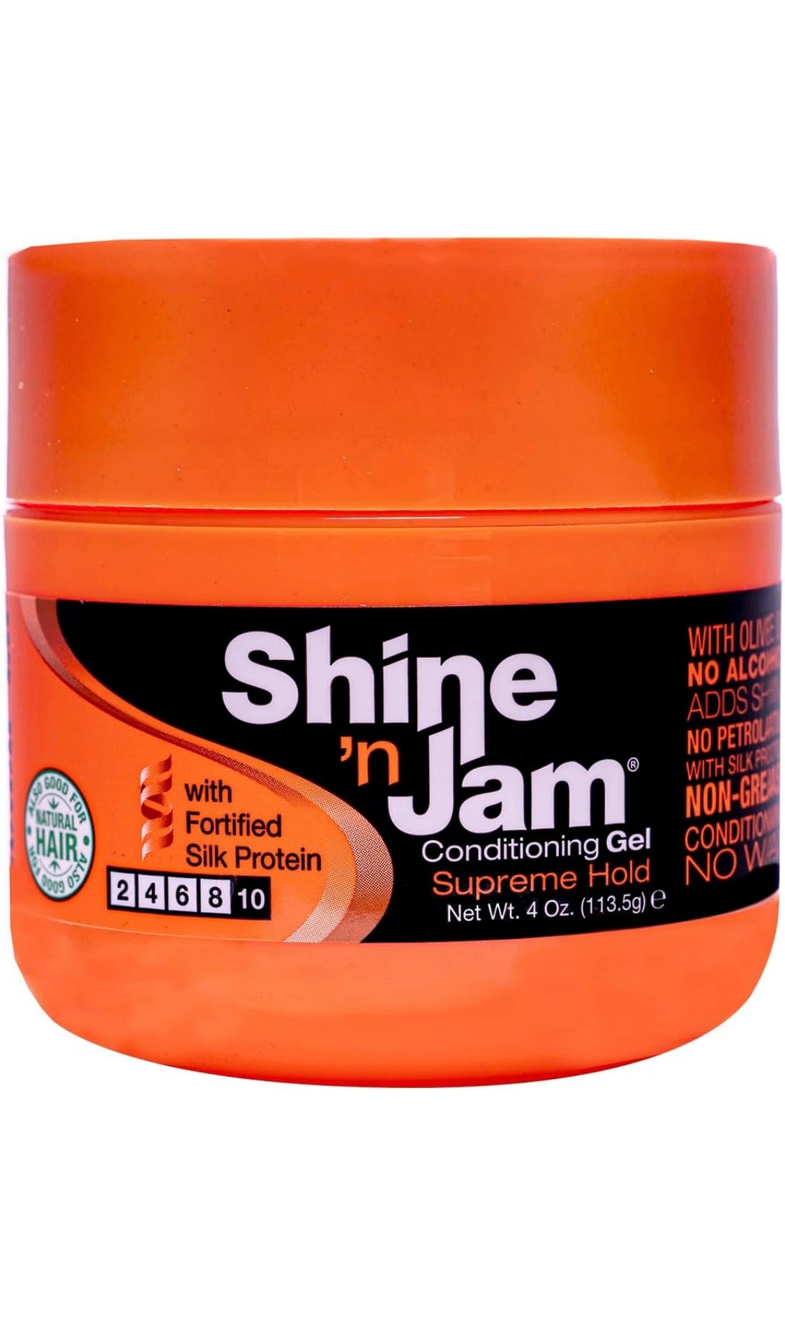 Ampro Shine N Jam Gel Supreme Hold 4 oz